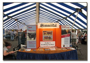 Pennsylvania Simmental Association Booth
